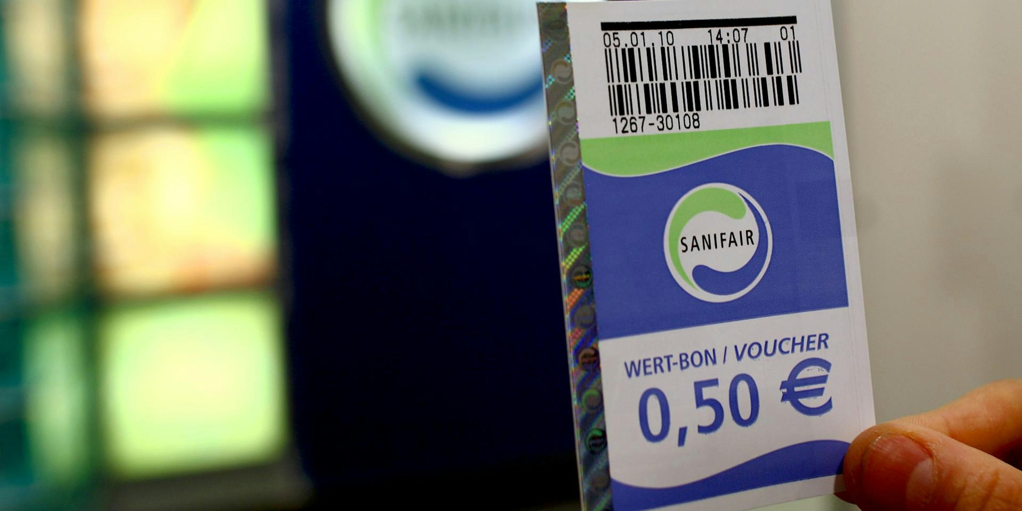 Sanifair_Toilettenbon