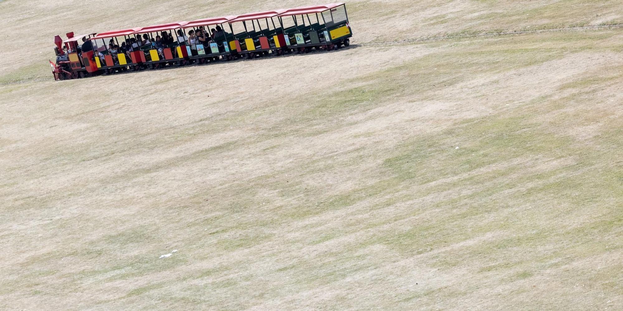 Bimmelbahn im Rheinpark