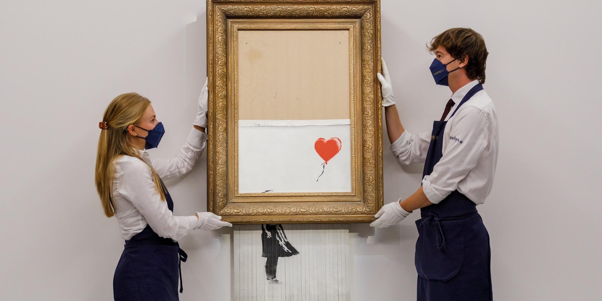 Banksy Love is in the bin