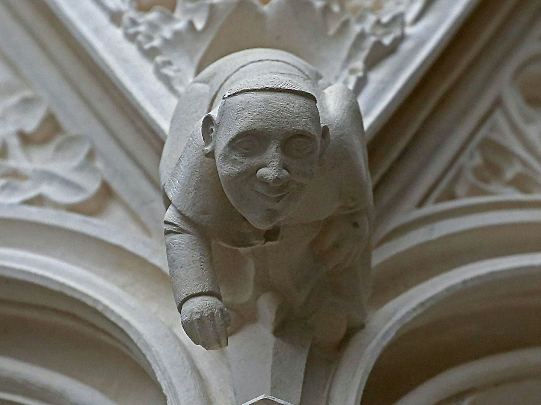 Papst am Kölner Dom (1)
