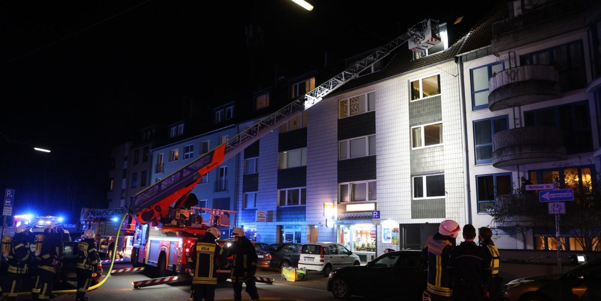 Feuer in Nippes