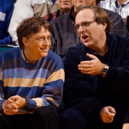 Bill gates und Paul Allen Microsoft
