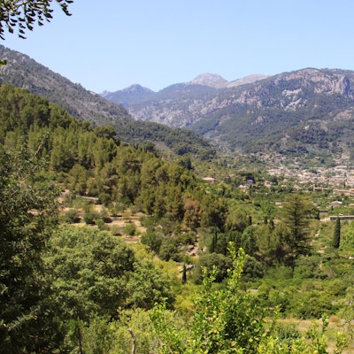 Mallorca_Blick ins Tal von Sóller