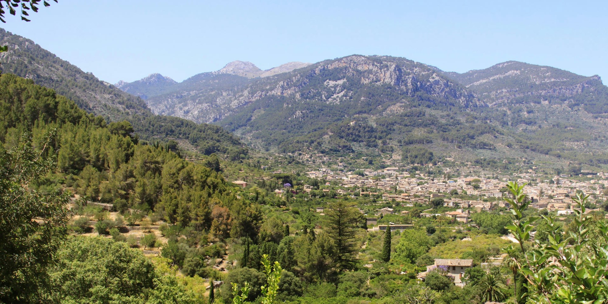 Mallorca_Blick ins Tal von Sóller
