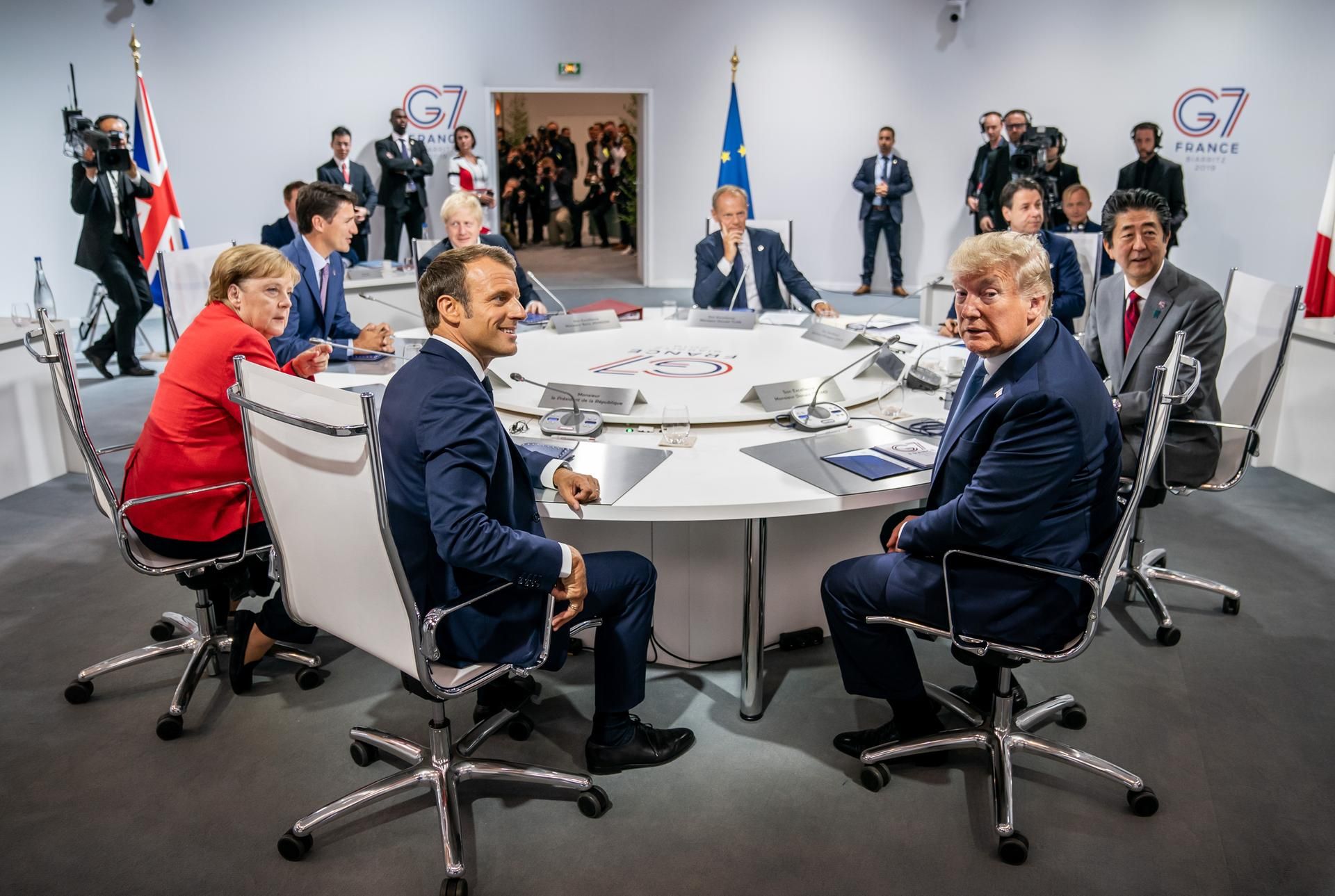 g7 gipfel die großen anführer