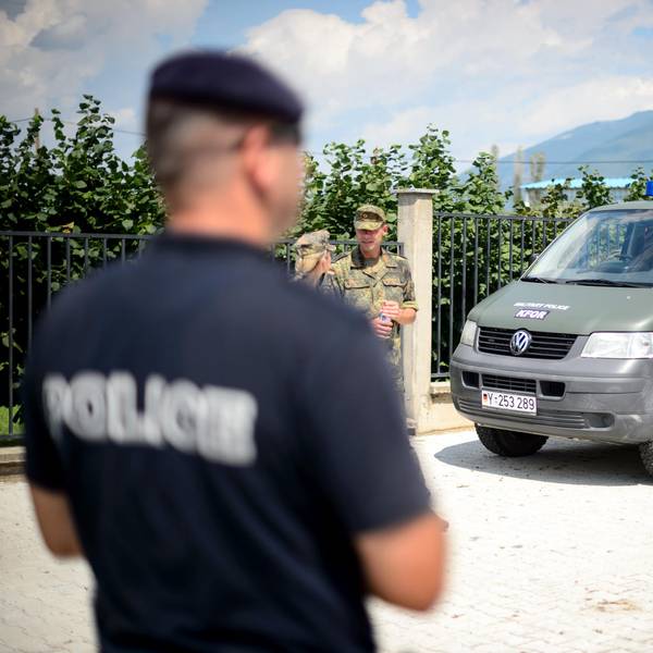 Kfor Polizei Kosovo
