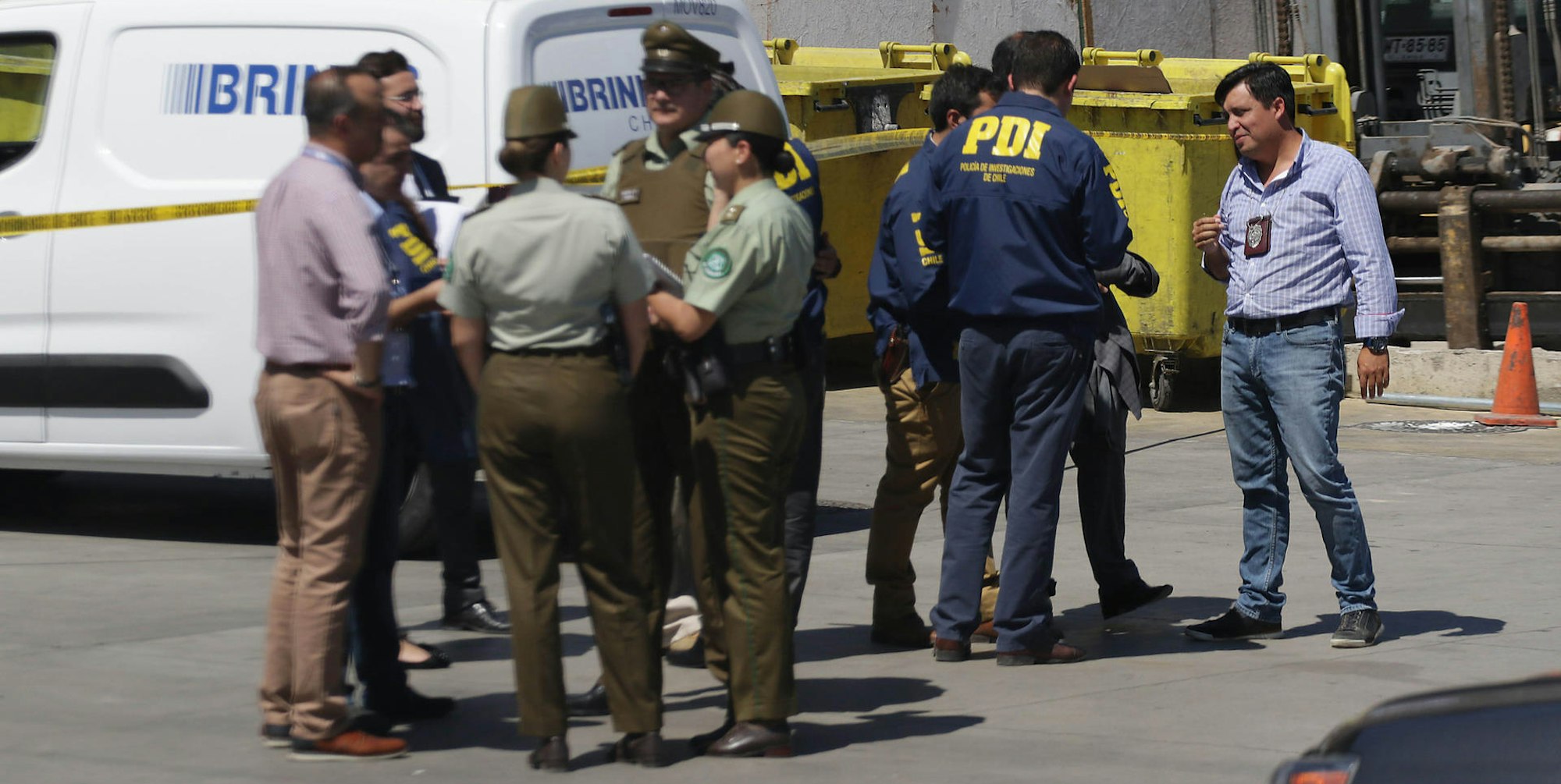 Raub am Flughafen in Chile