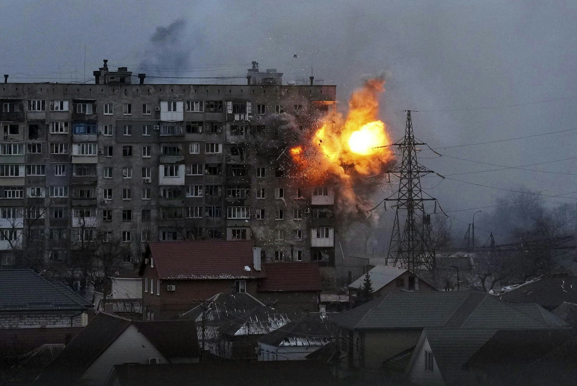 Mariupol Explosion 110322