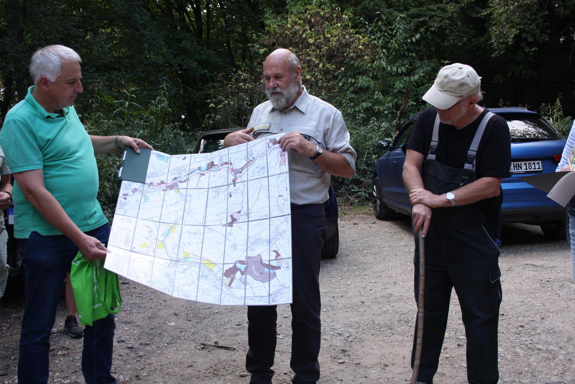 Leichlingen Waldspaziergang3 Forstbetriebskarte