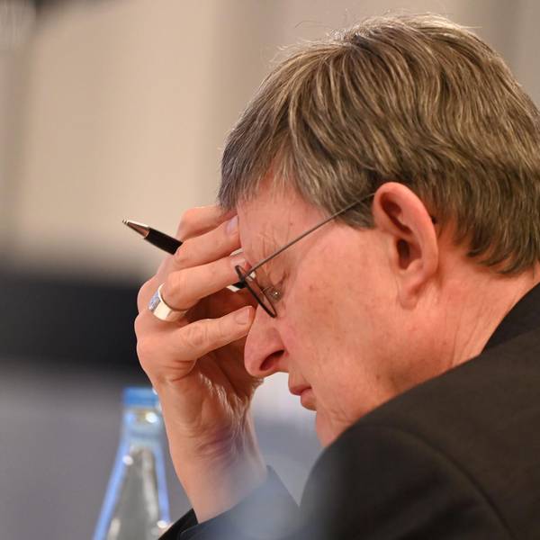 Woelki bei Gutachten Präsentation