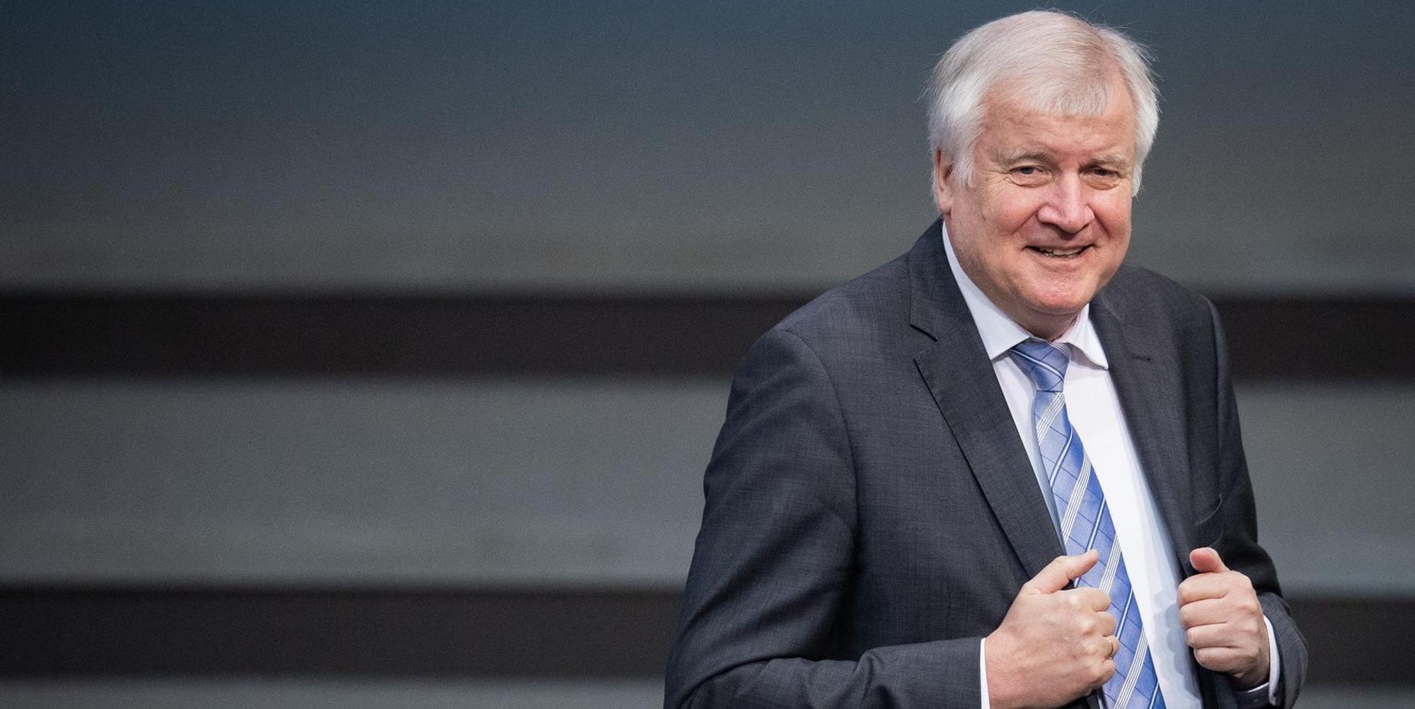 Seehofer Anzug grau