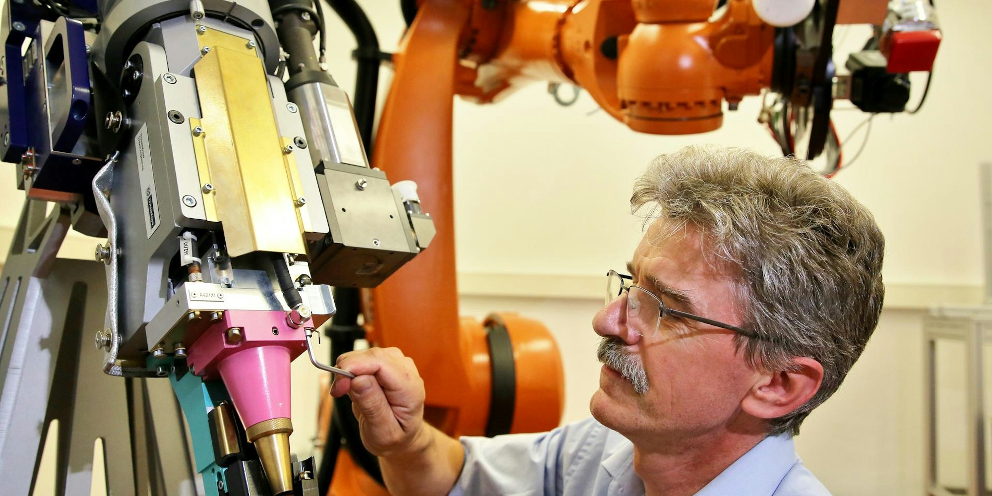 Kollege Roboter