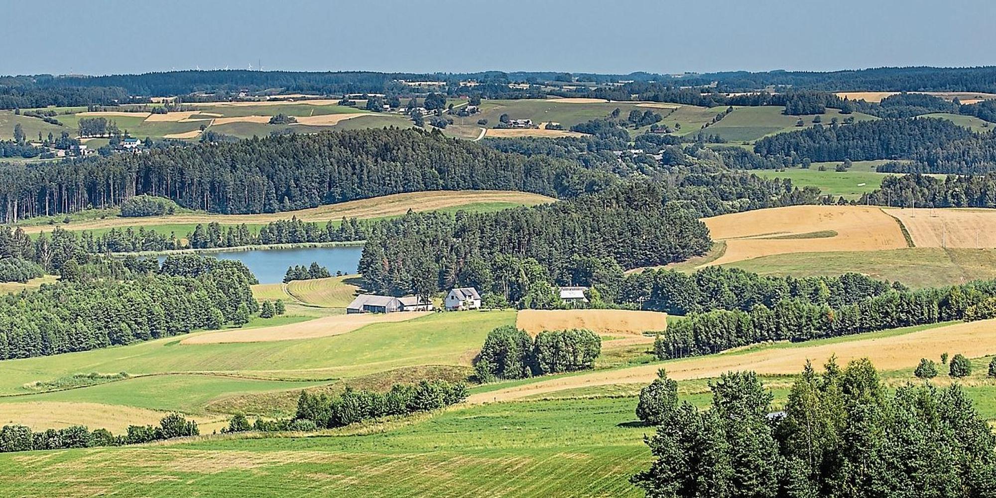 Landschaft Polen Litauen