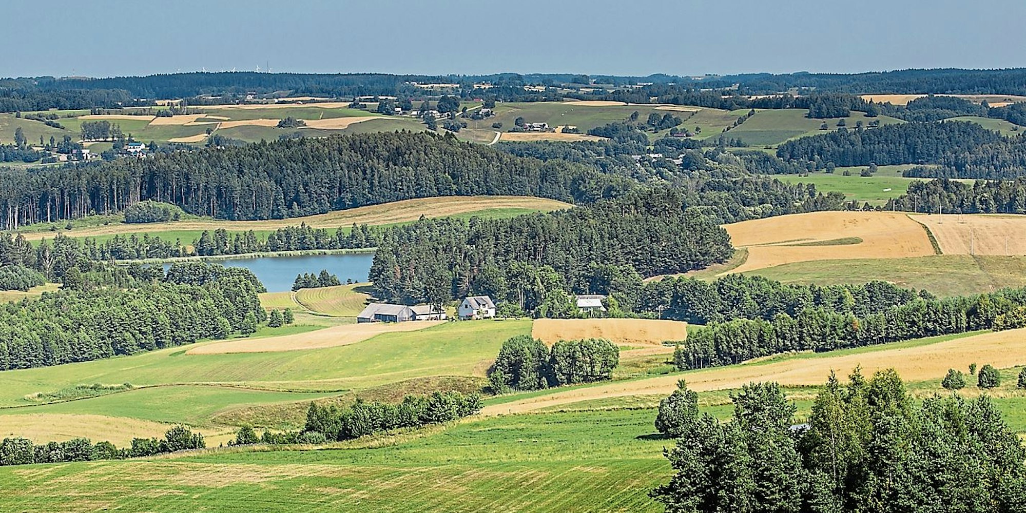Landschaft Polen Litauen