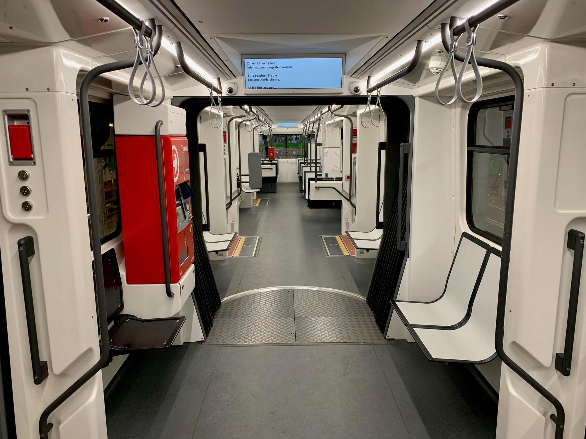 Neue Bahnen der KVB