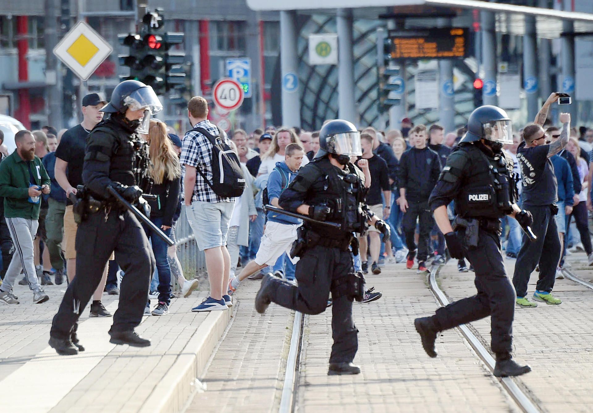 Polizei in Chemnitz