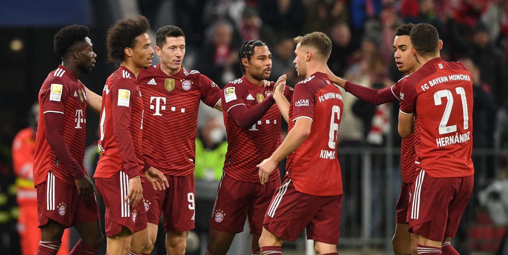 Bayern Spieler Gruppe