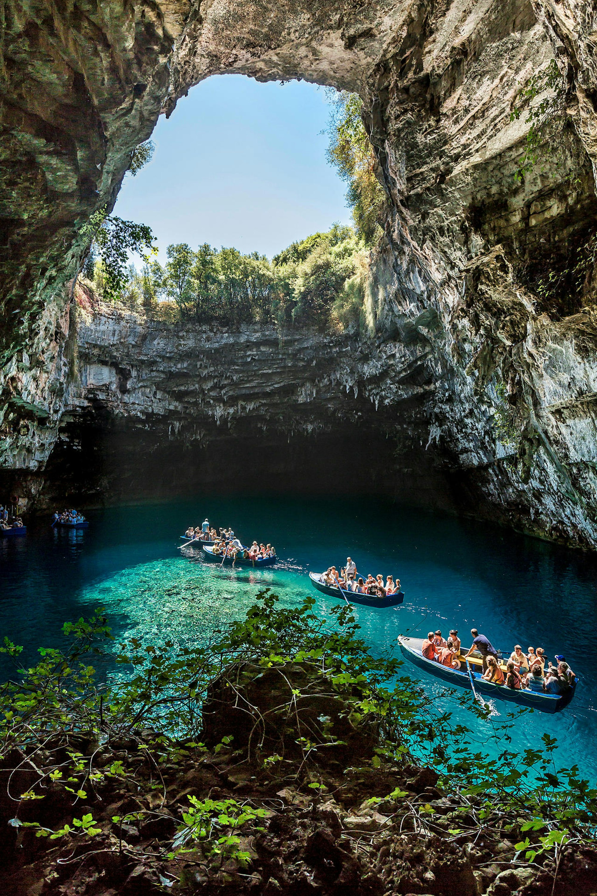 Melissani-Höhle auf Kefalonia