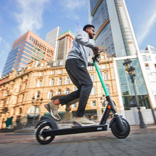 E-Scooter in Frankfurt