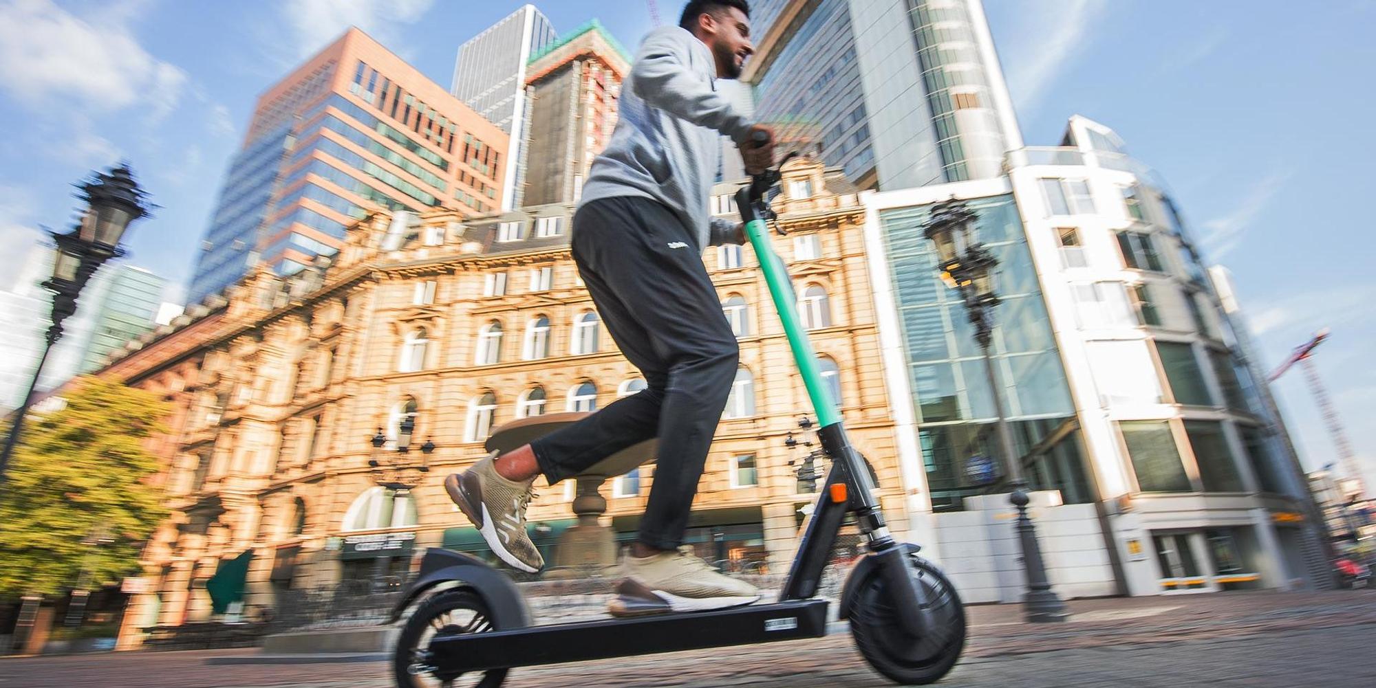 E-Scooter in Frankfurt