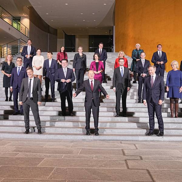 Kabinett Scholz Umfrage
