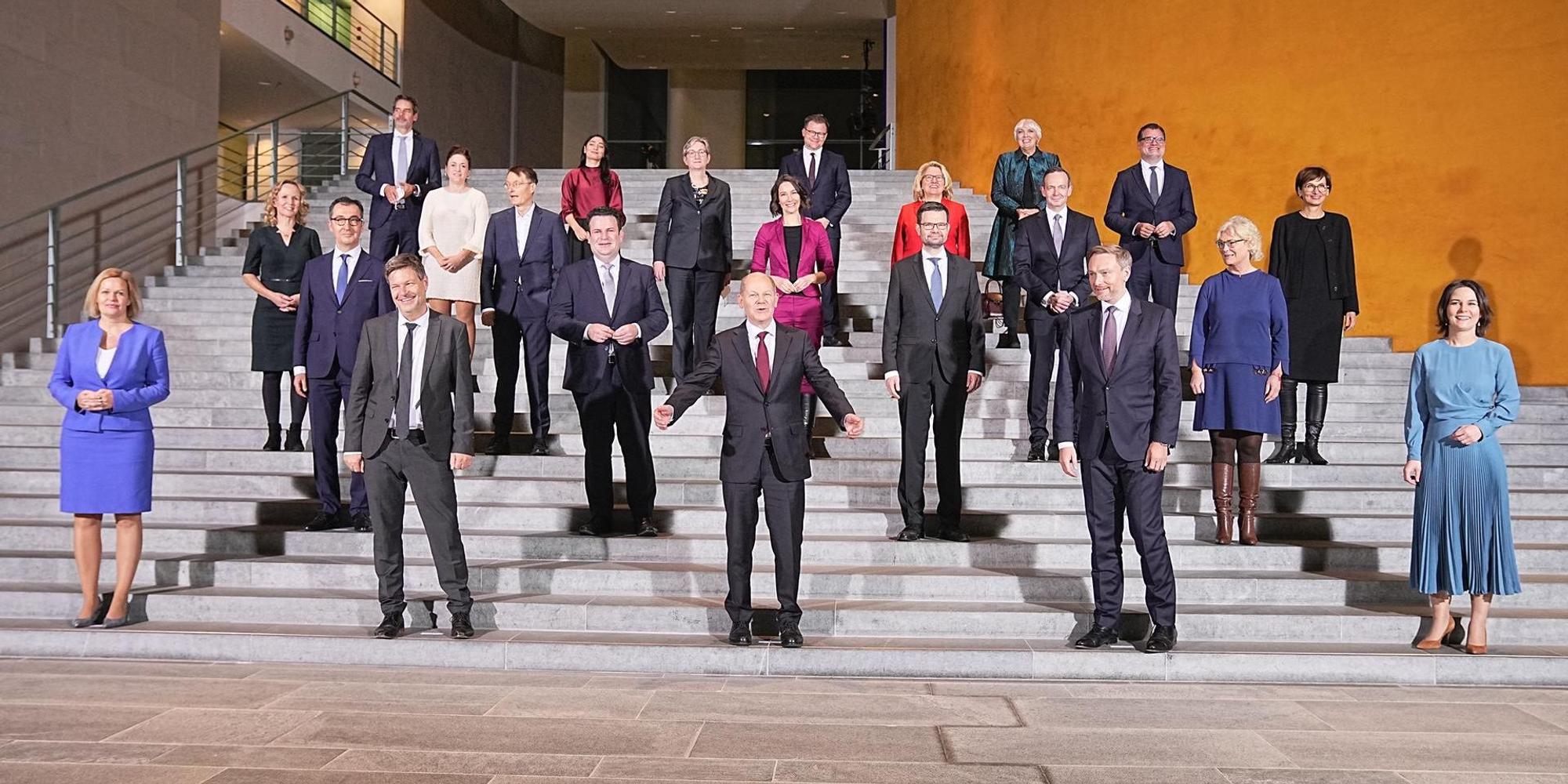Kabinett Scholz Umfrage