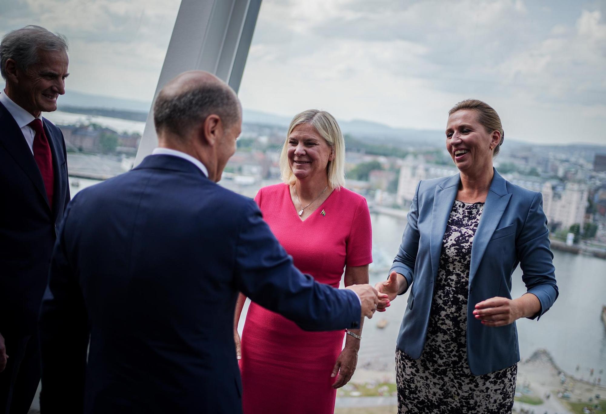 Olaf Scholz Nordische Länder