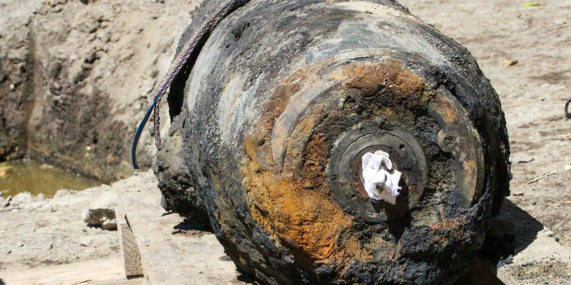 Blindgänger Symbolbild dpa