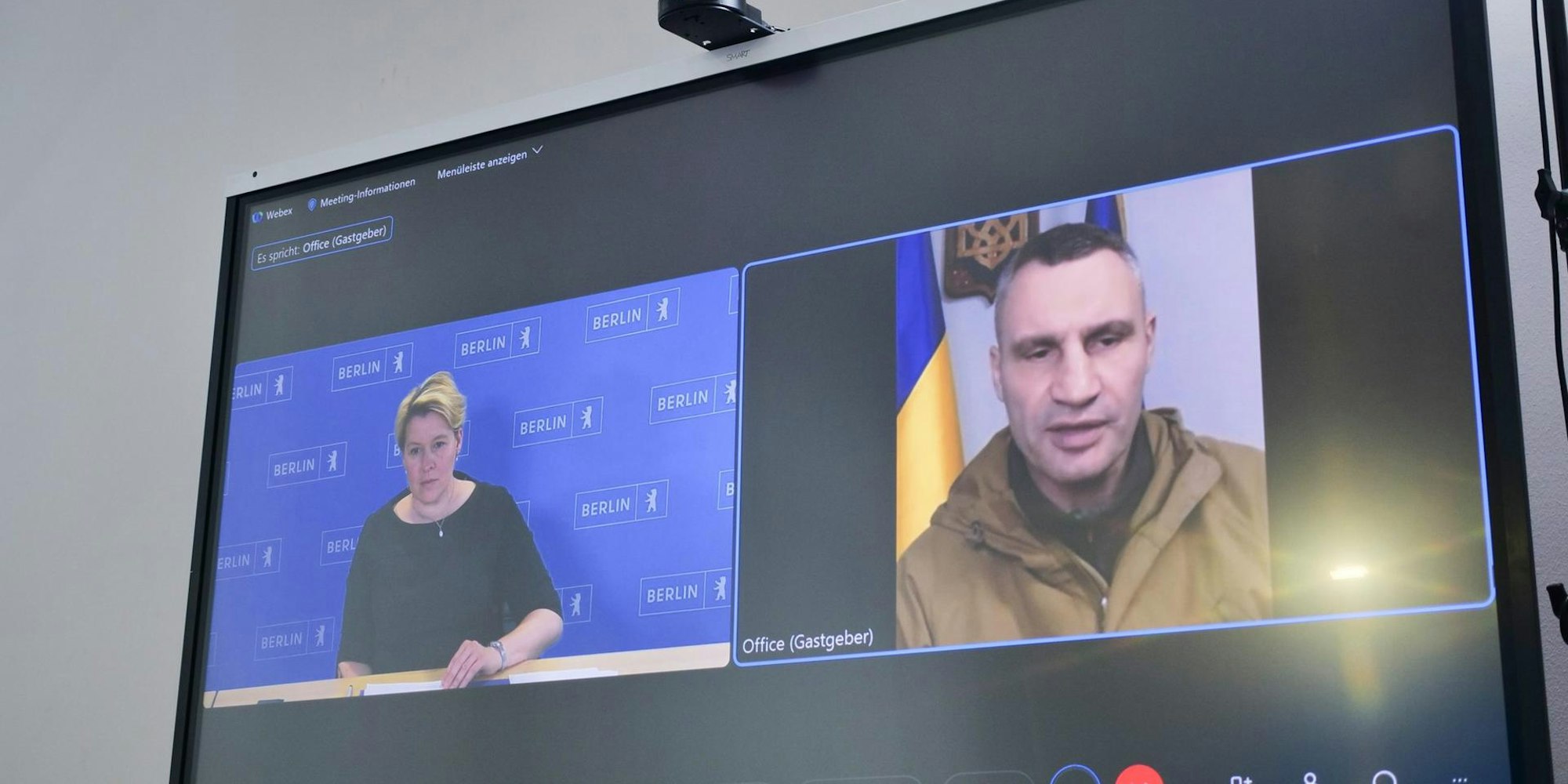 Klitschko Giffey DPA 290622