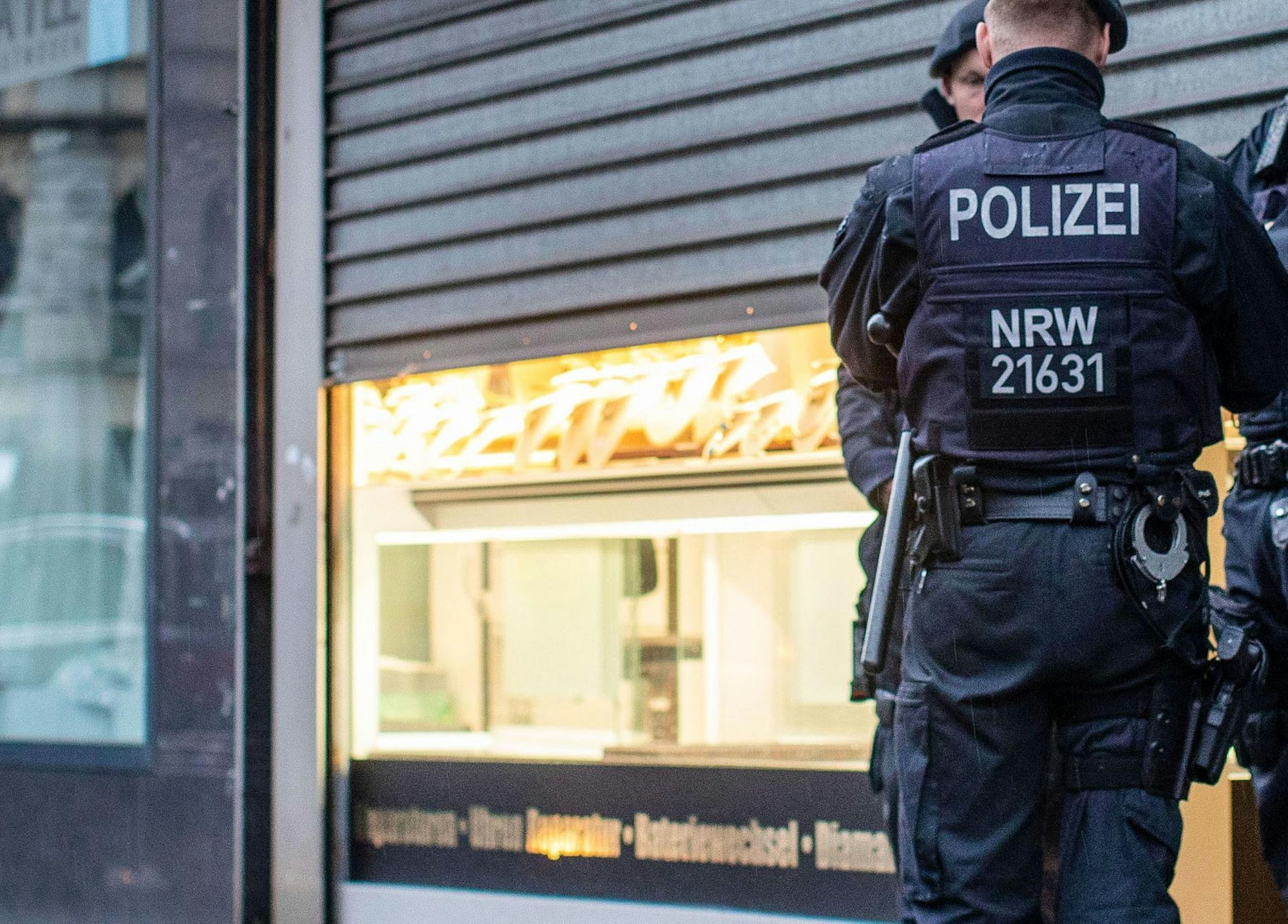 Polizisten in Marxloh