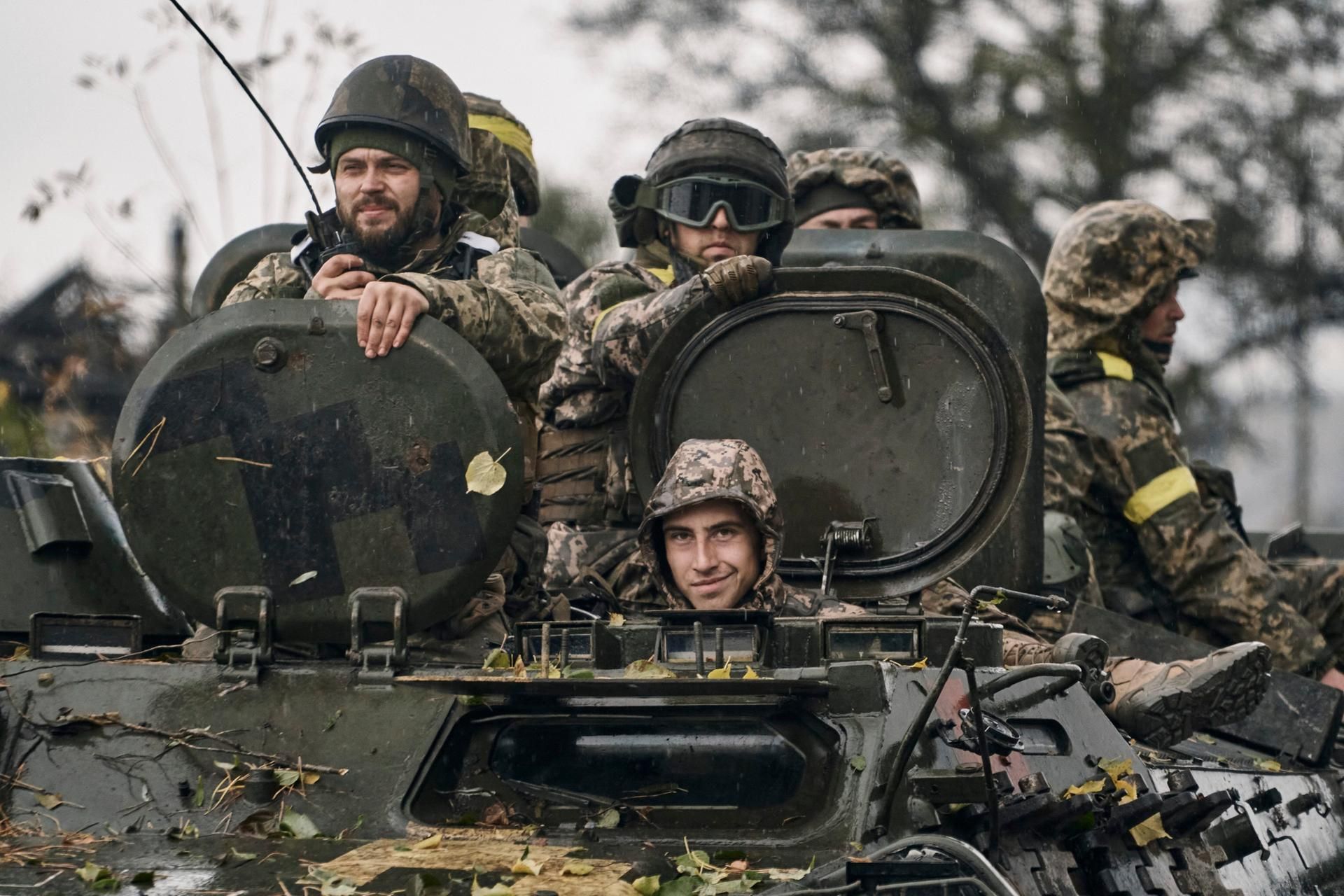 Ukrainische Soldaten