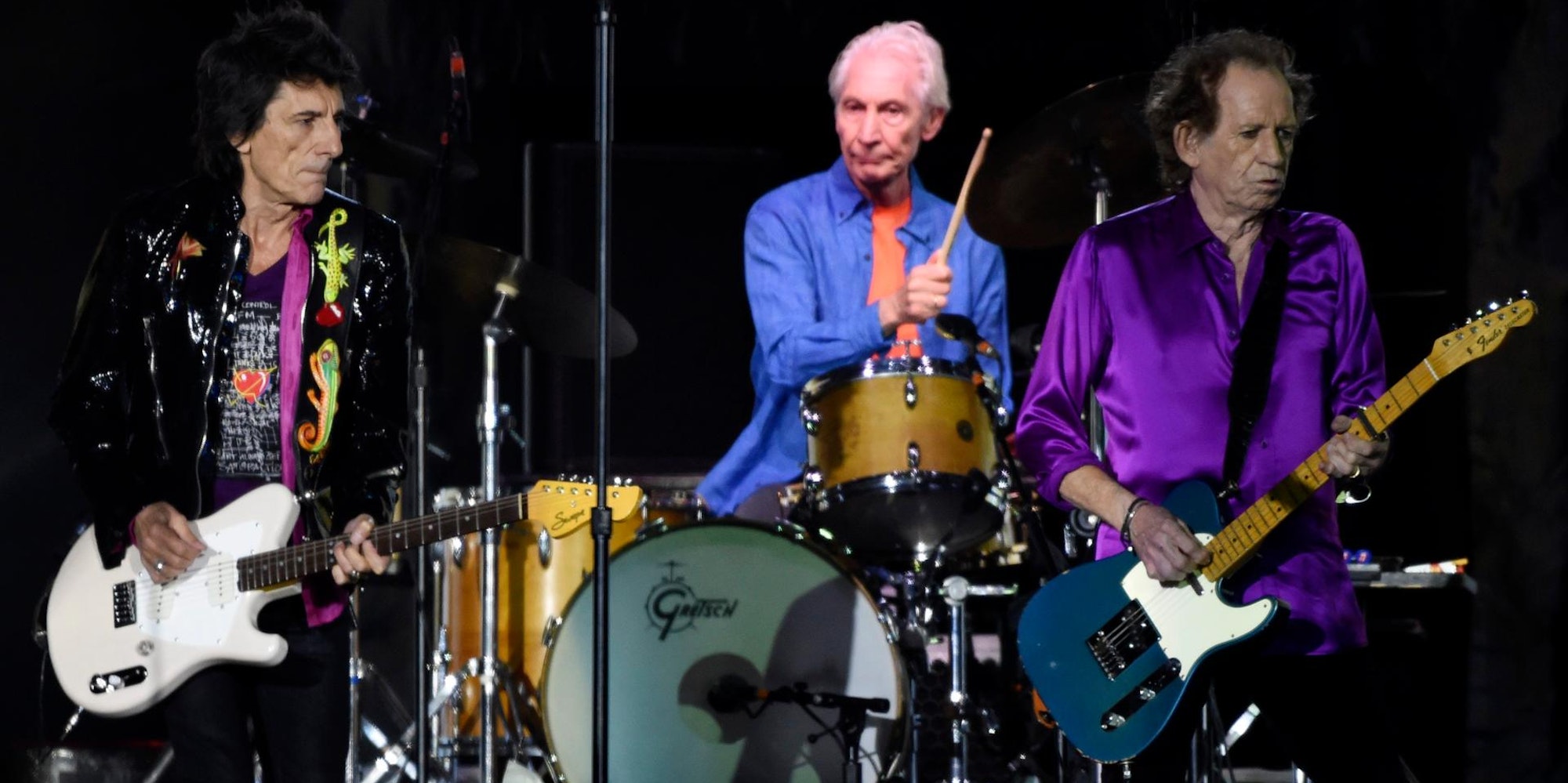 charlie watts mit den Stones