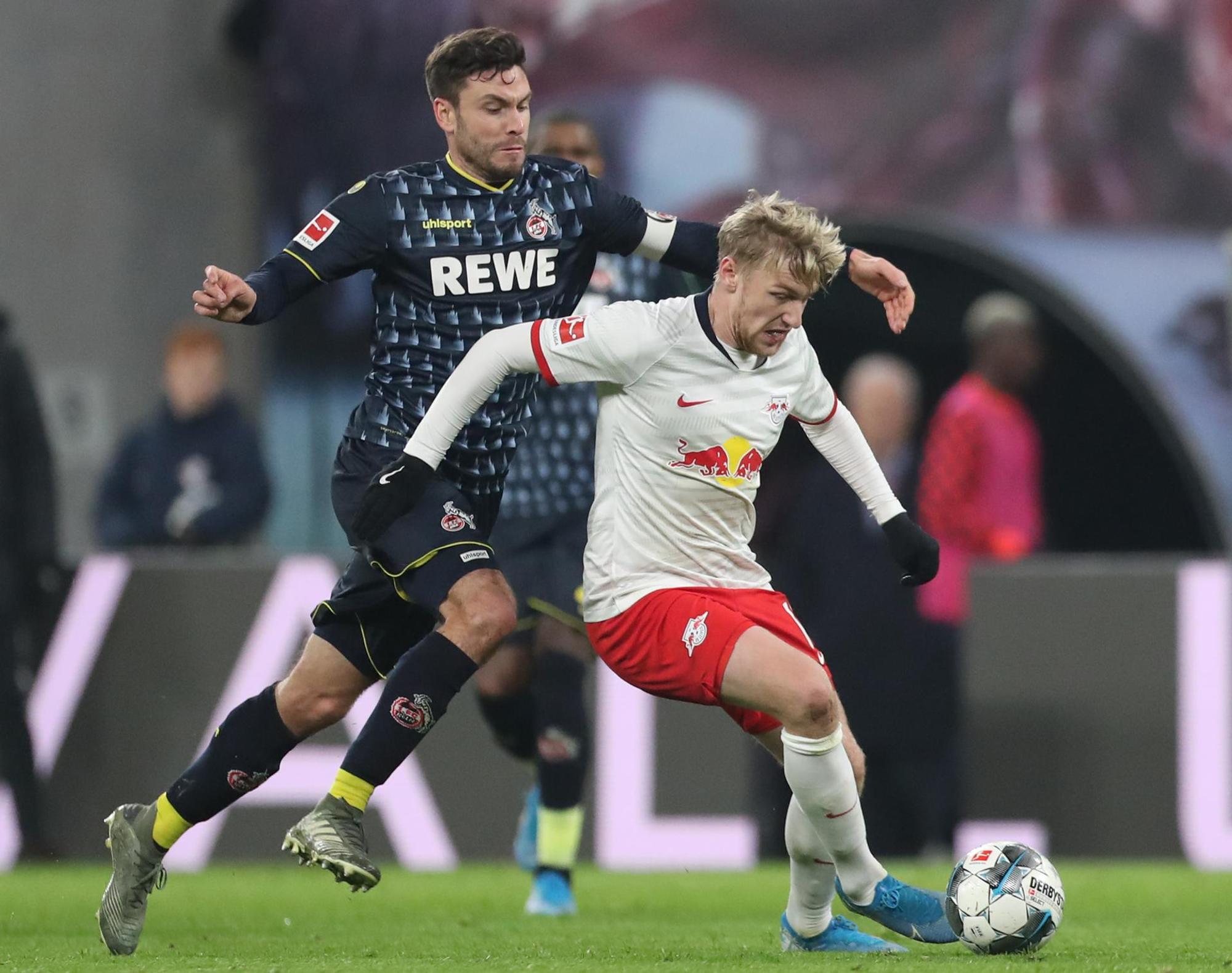 Jonas Hector_FC Köln_Emil Forsberg_RB Leipzig