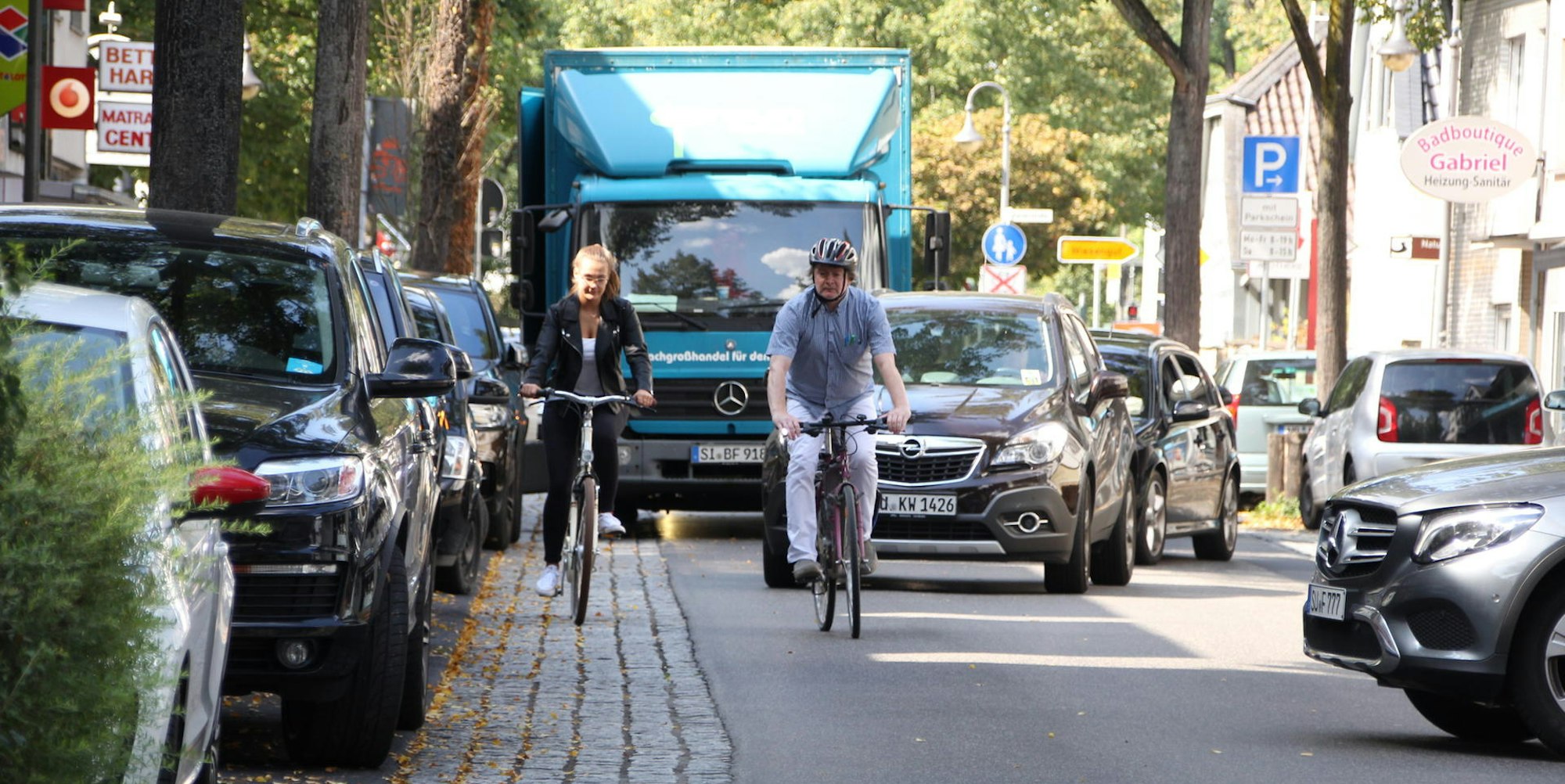 Frankfurter Straße Selbstversuch Fahrrad_1