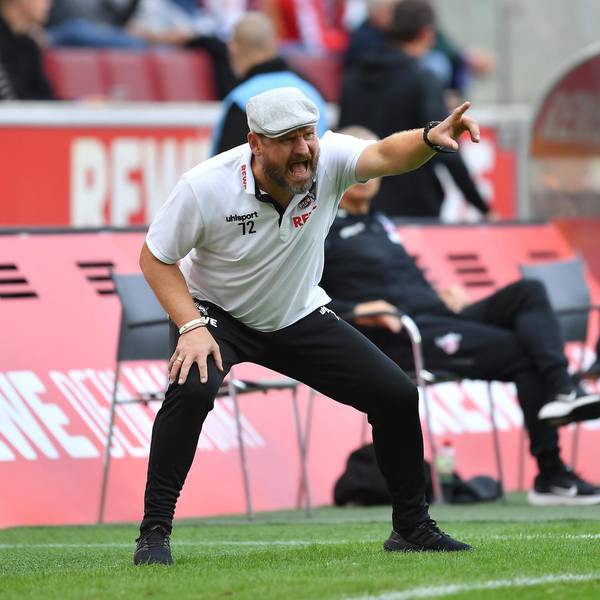 Baumgart am Spielfeldrand