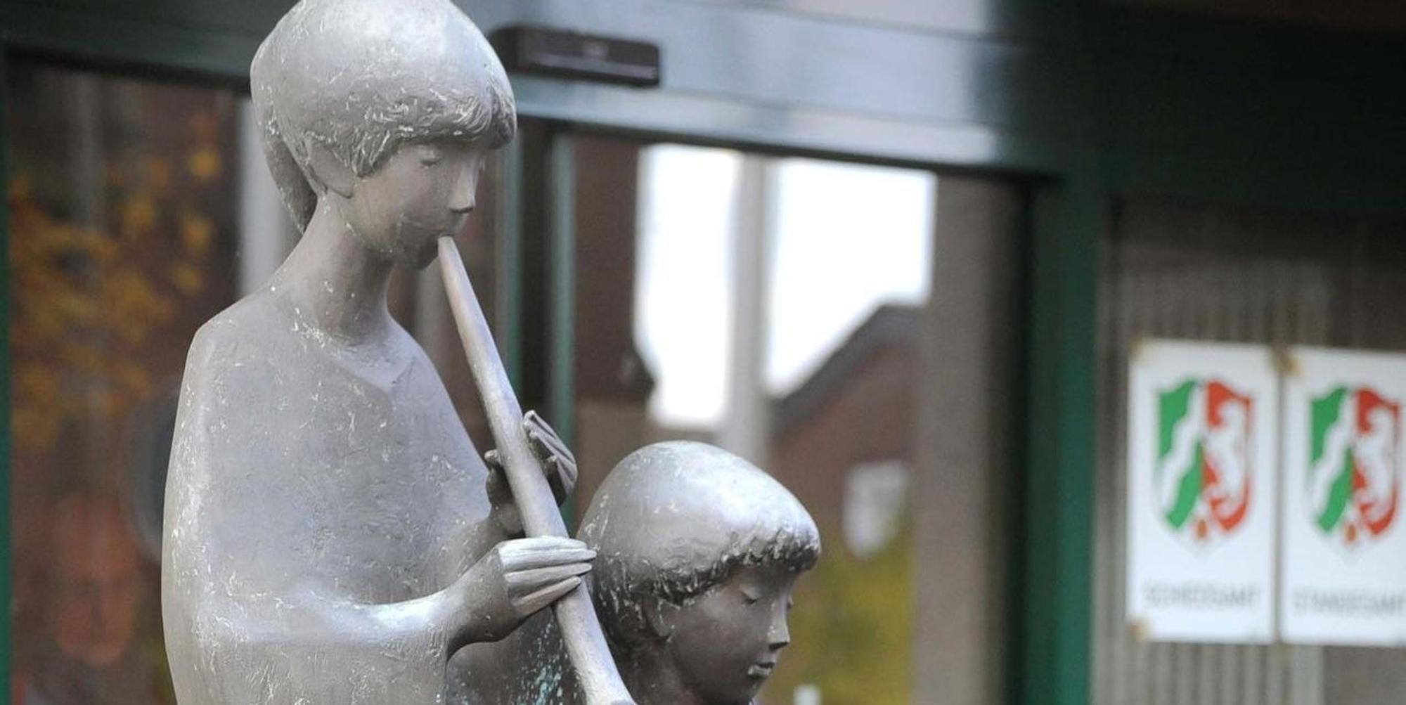 Skulptur Musizierende Kinder Werner Franzen Burscheid
