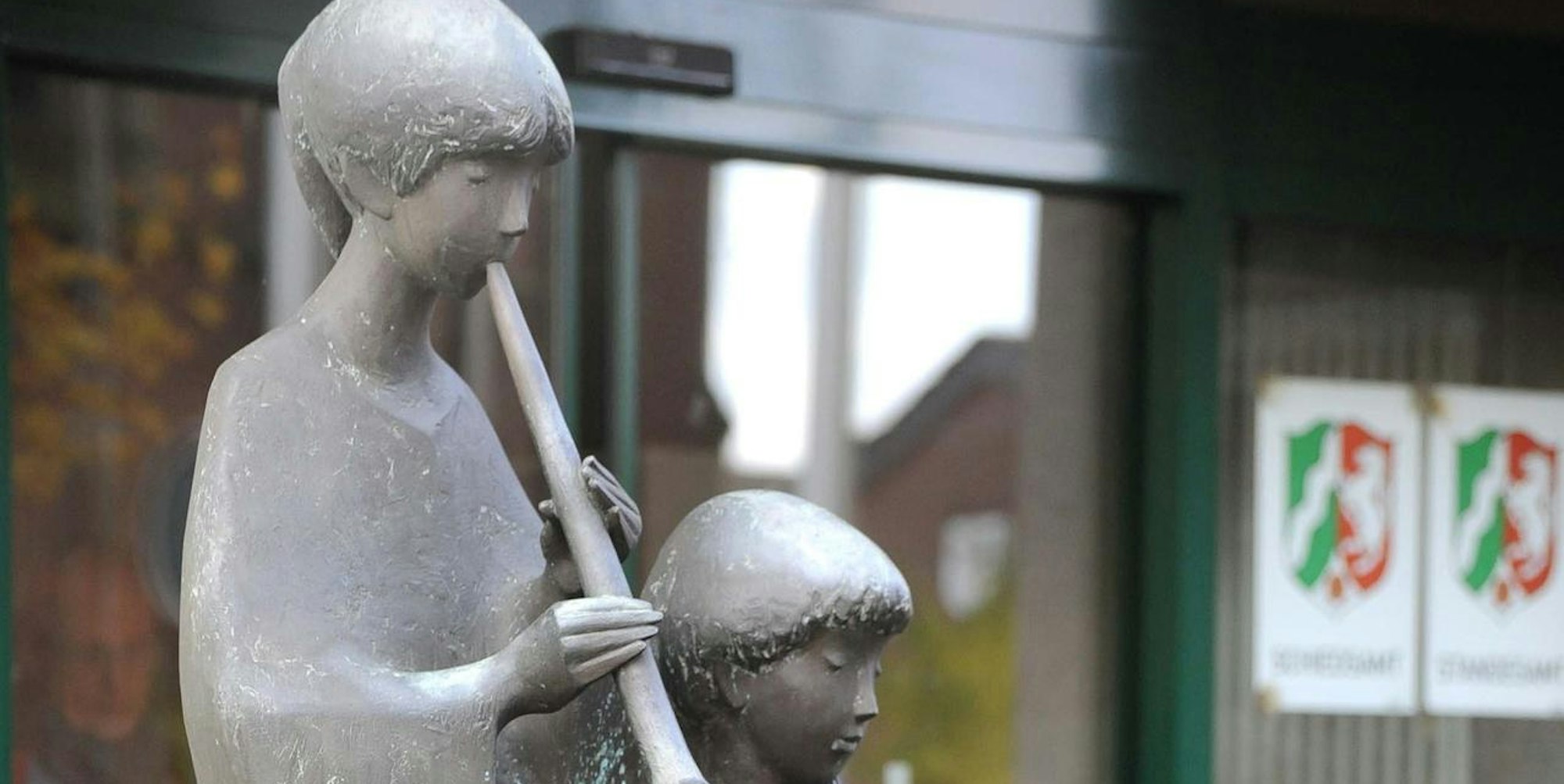Skulptur Musizierende Kinder Werner Franzen Burscheid
