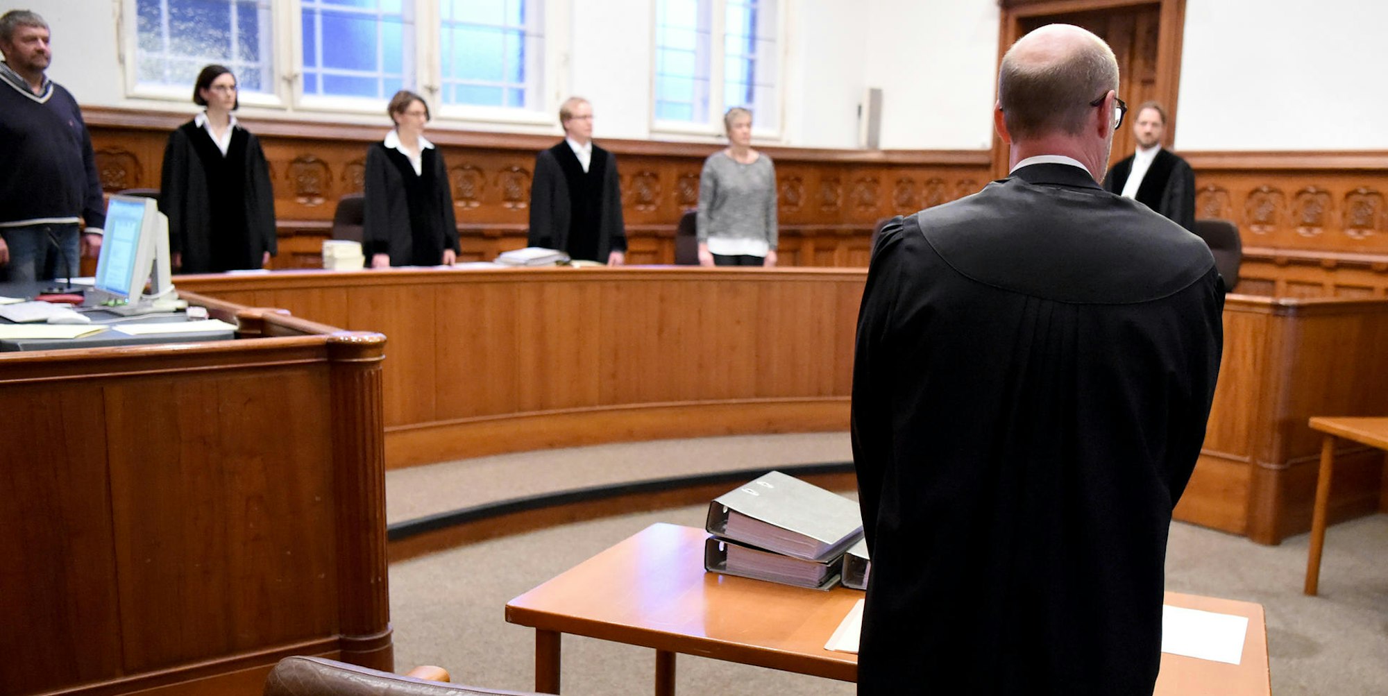 Prozessauftakt Flensburg