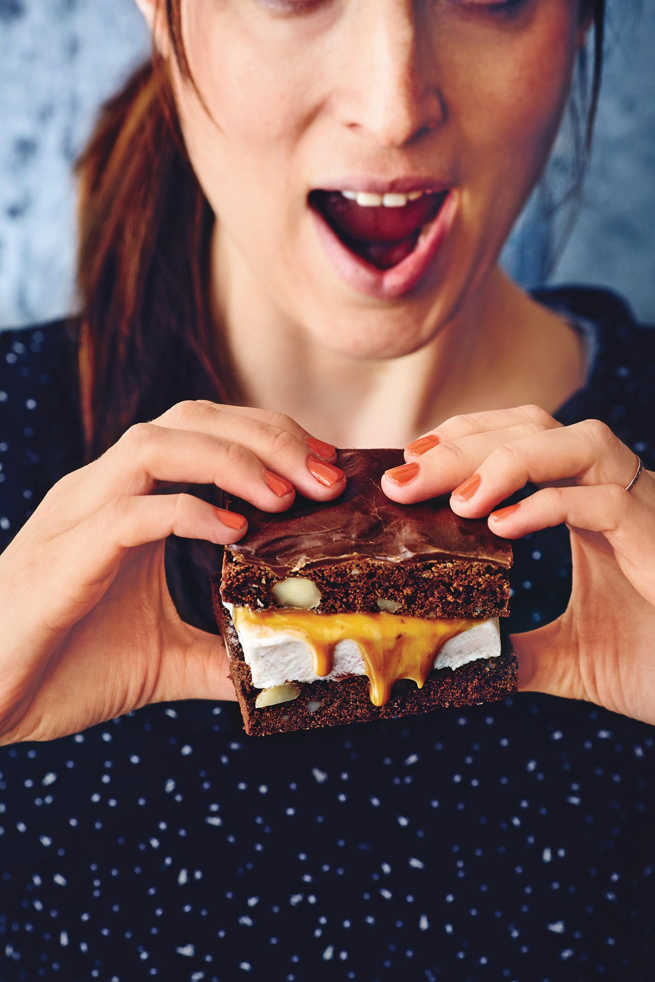 Brownie-Eis