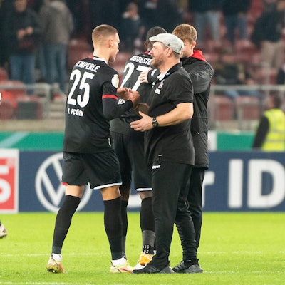 Freude nach Spielende