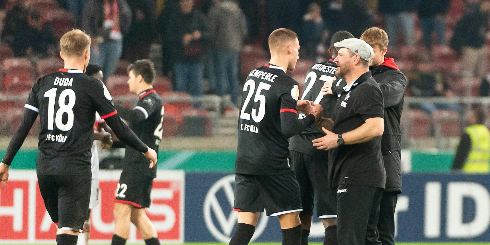 Freude nach Spielende