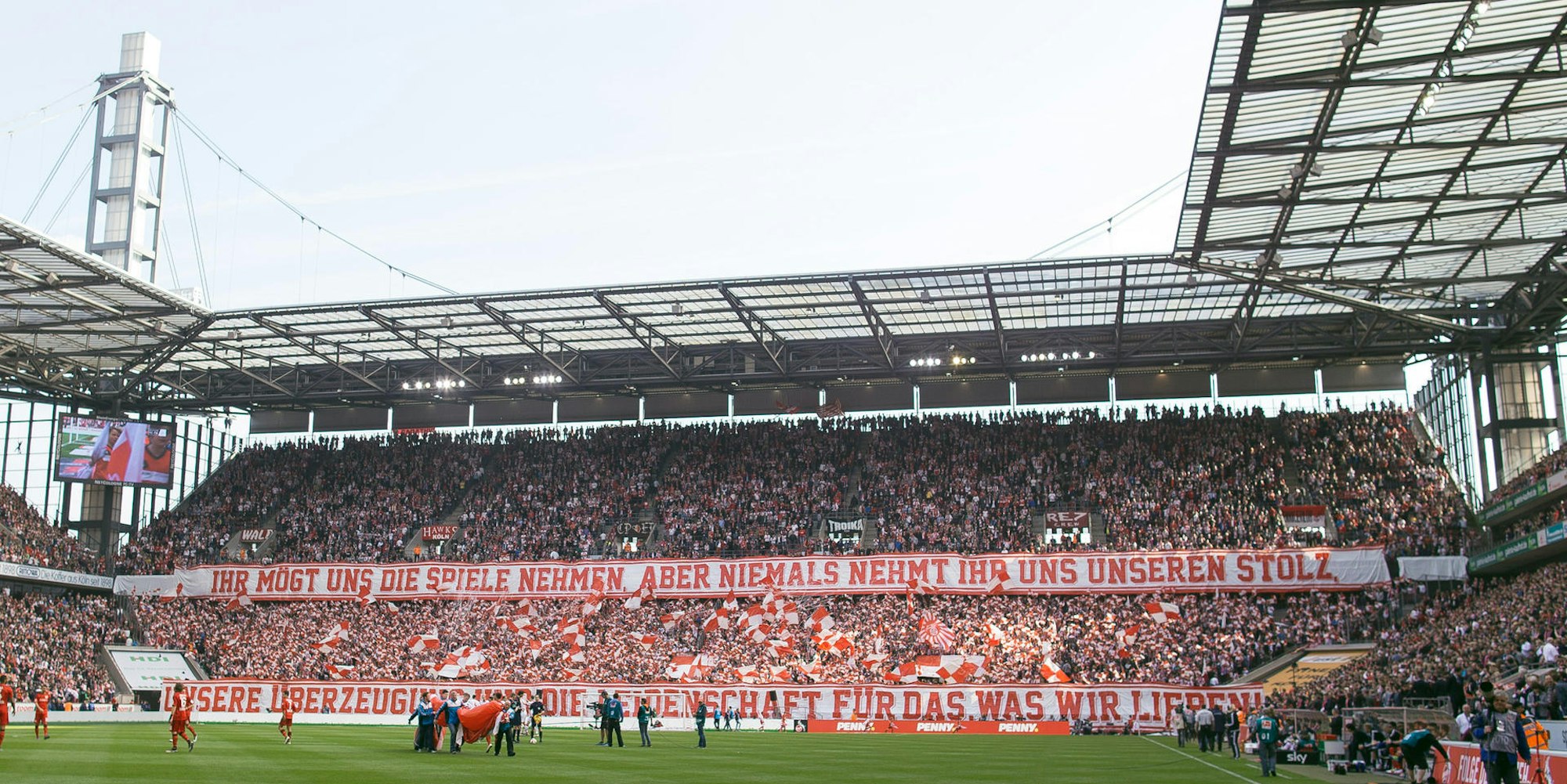 Das Rheinenergie-Stadion in KÖln