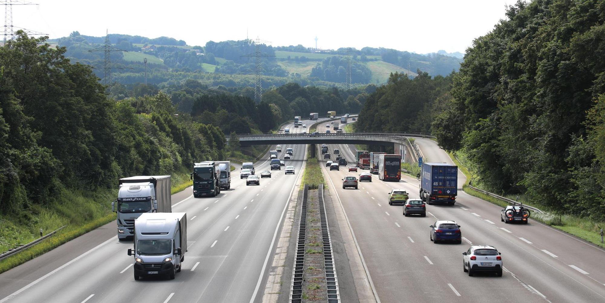Autobahnverkehr Rhein-Berg
