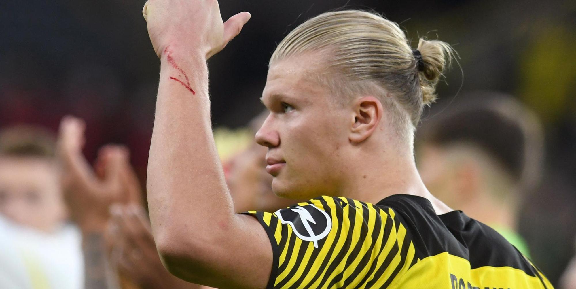 Haaland bvb Daumen hoch