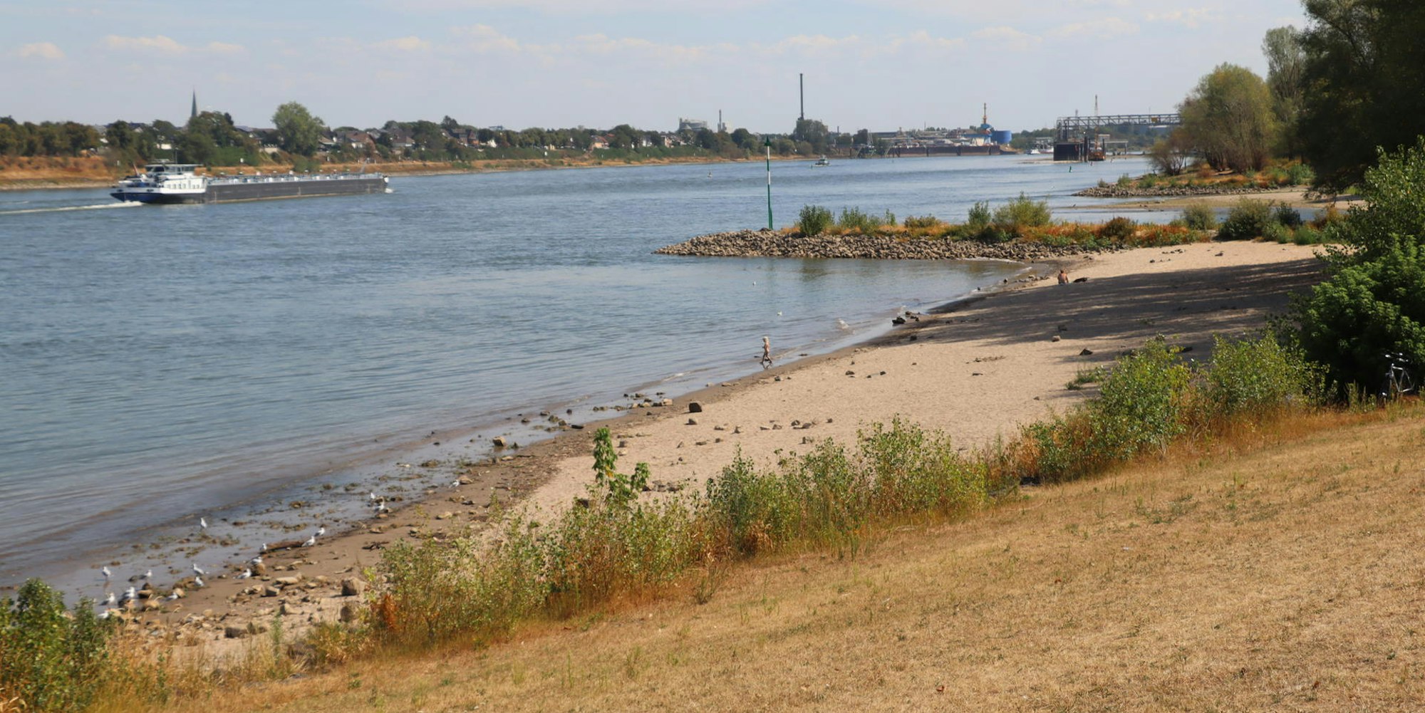 Wesseling Badeunfall-Rhein