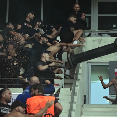 FC Fans Aussschreitung