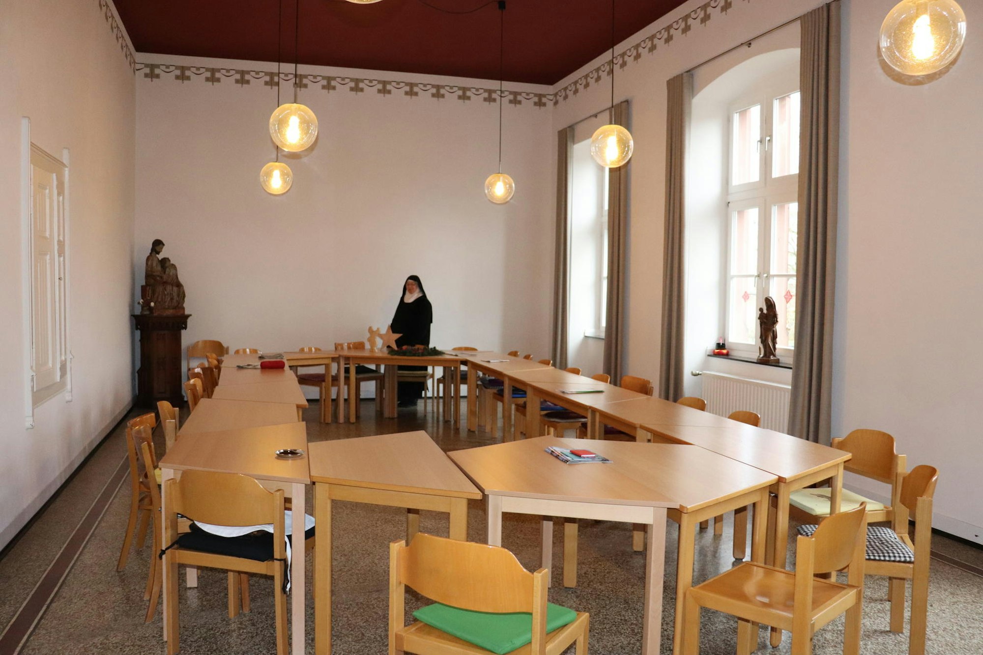 das Wohnzimmer der Nonnen