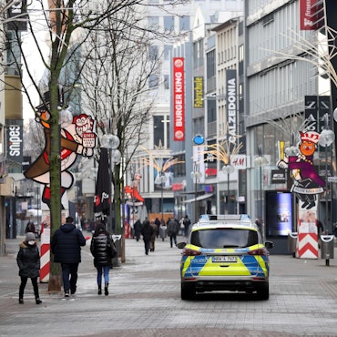 Schildergasse während des Lockdowns