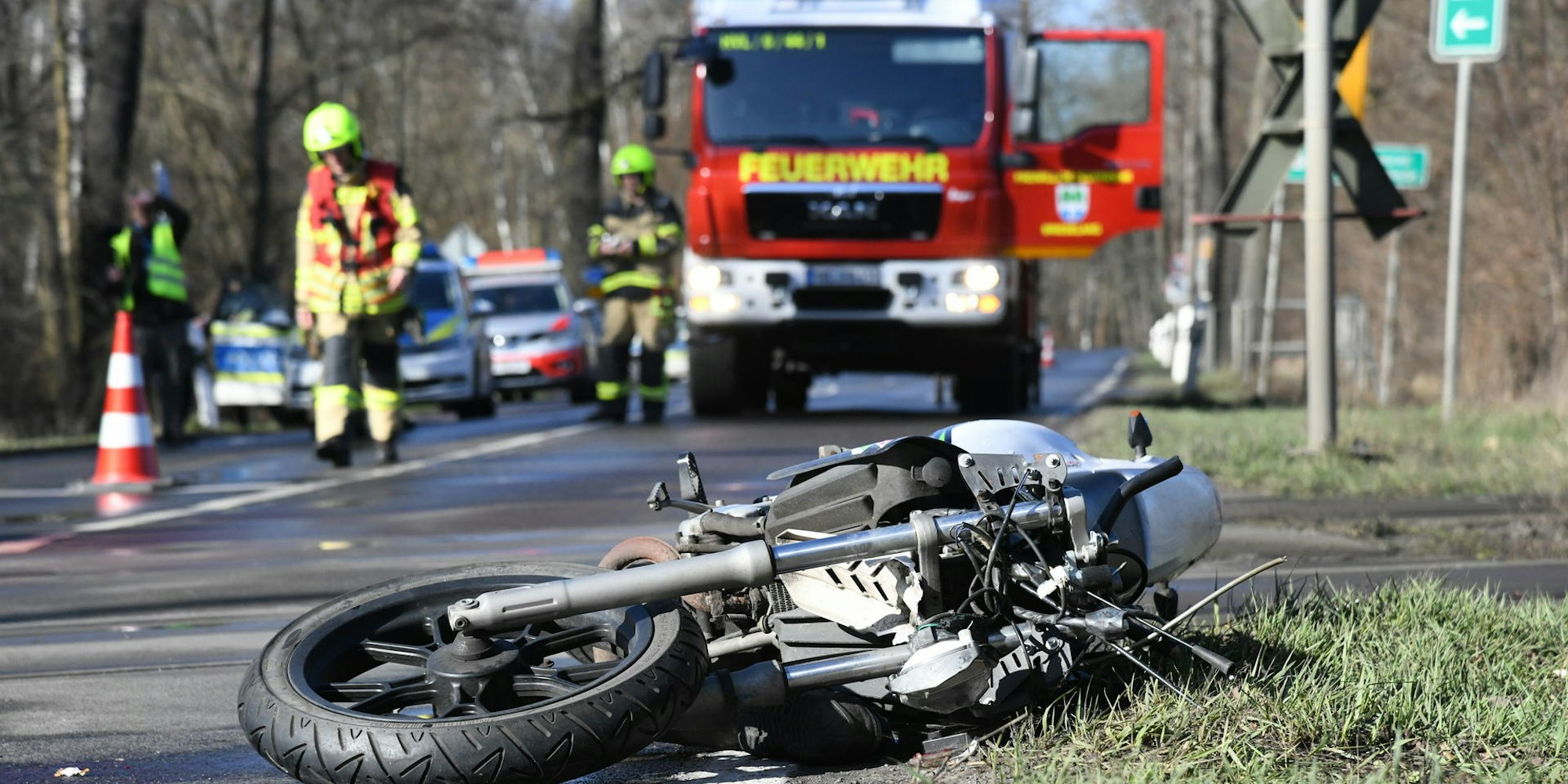 DPA Motorradunfall (1)