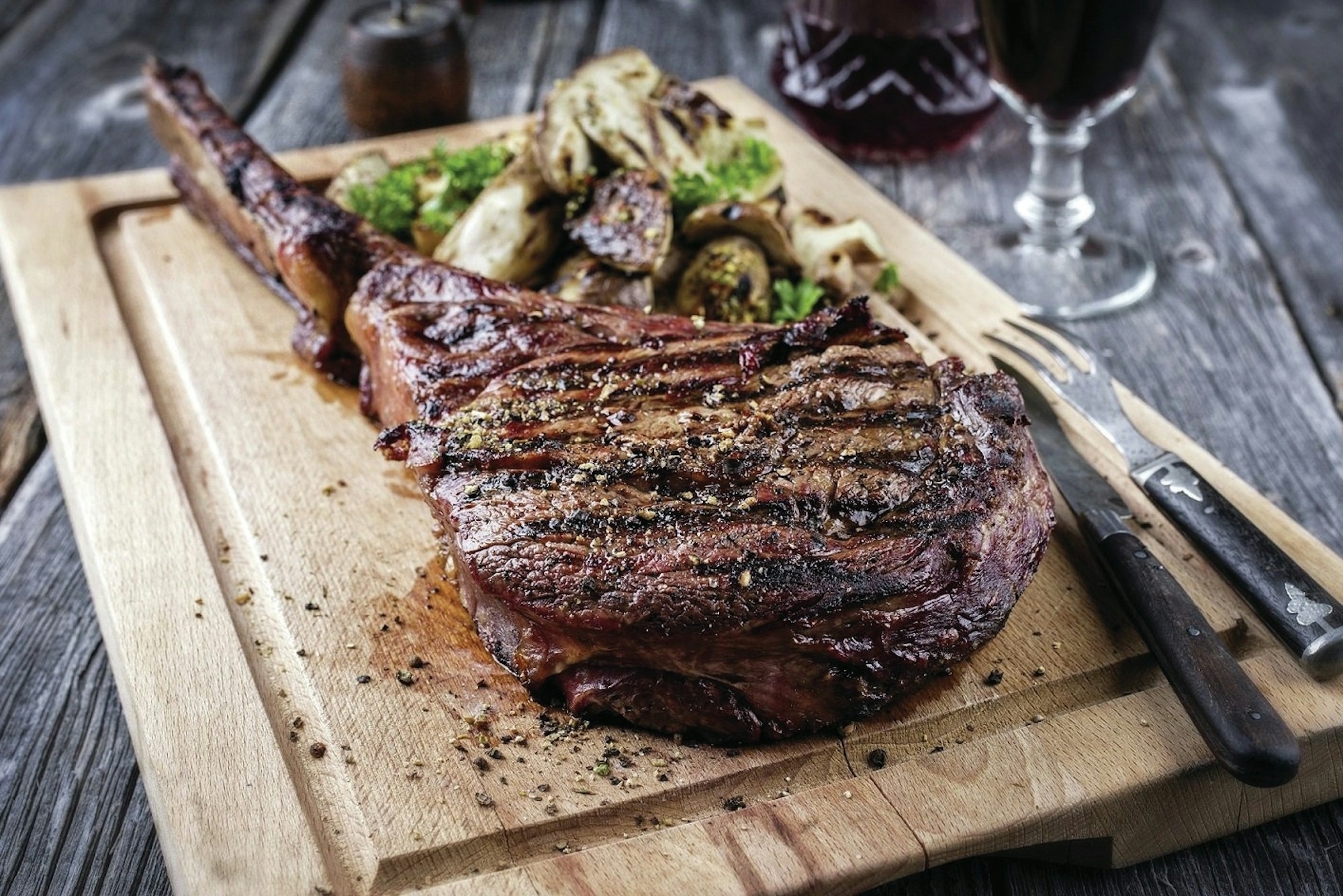 Steak Grillen Santos
